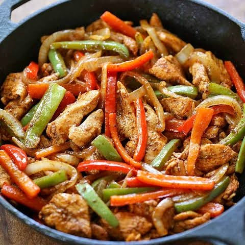 Keto Naked Chicken Fajita